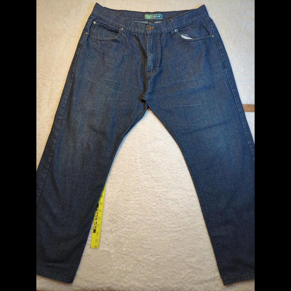 Soulja Jeans Y2K Hip-hop Grunge Jeans Street West Skater Jean Sz 36"×30"